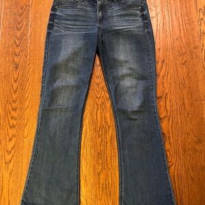 Democracy Dark Blue Flare Jeans